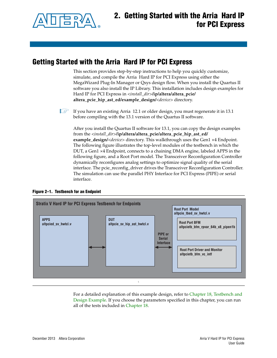 Altera Arria V Hard IP for PCI Express User Manual | Page 17 / 288