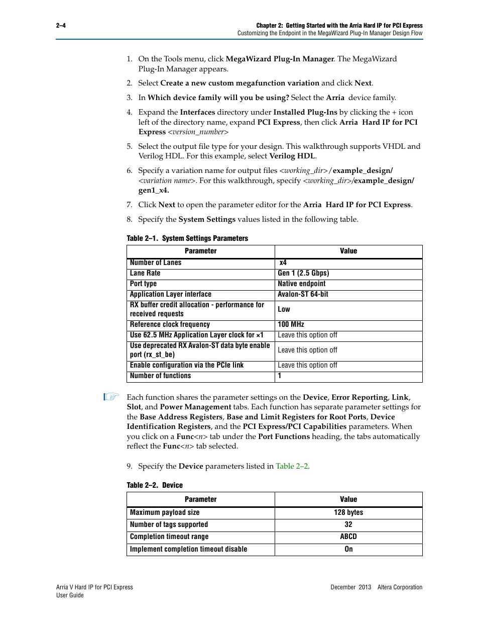 Altera Arria V Hard IP for PCI Express User Manual | Page 20 / 288