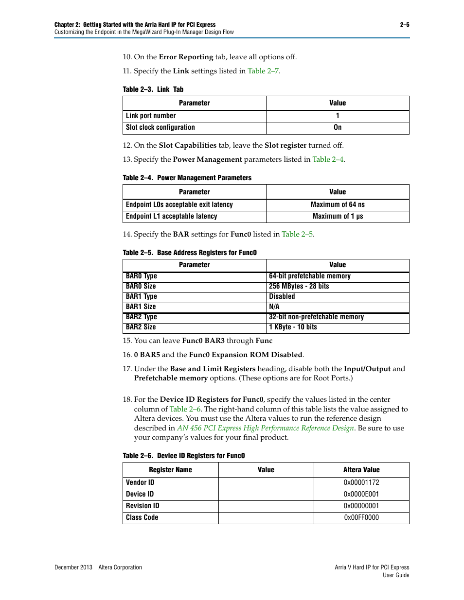 Altera Arria V Hard IP for PCI Express User Manual | Page 21 / 288