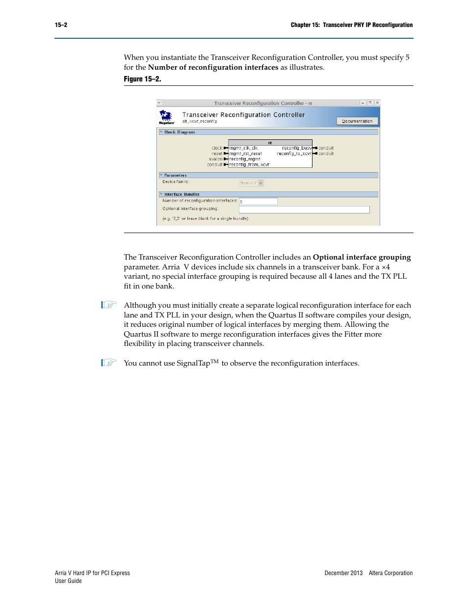 Altera Arria V Hard IP for PCI Express User Manual | Page 218 / 288