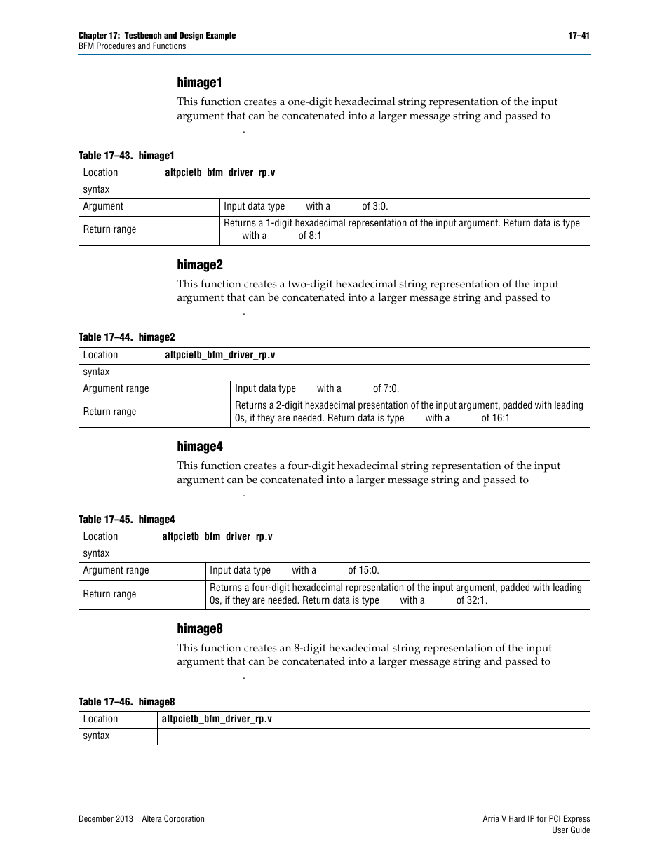 Himage1, Himage2, Himage4 | Himage8, Himage1 –41 himage2 –41 himage4 –41 himage8 –41 | Altera Arria V Hard IP for PCI Express User Manual | Page 263 / 288