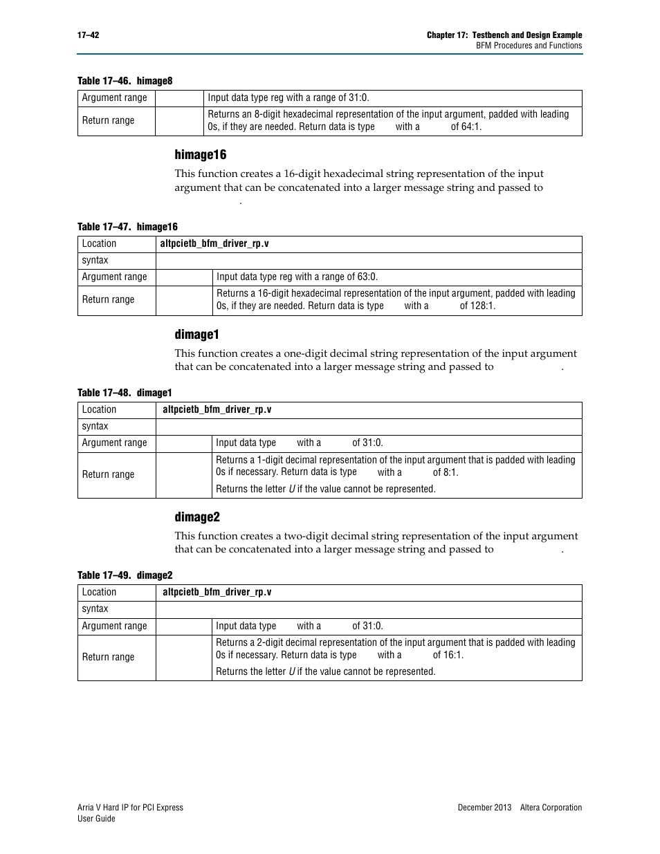 Himage16, Dimage1, Dimage2 | Himage16 –42 dimage1 –42 dimage2 –42 | Altera Arria V Hard IP for PCI Express User Manual | Page 264 / 288