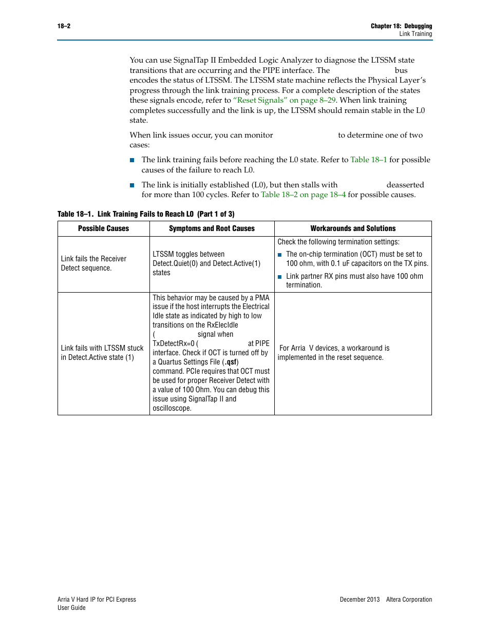 Altera Arria V Hard IP for PCI Express User Manual | Page 272 / 288