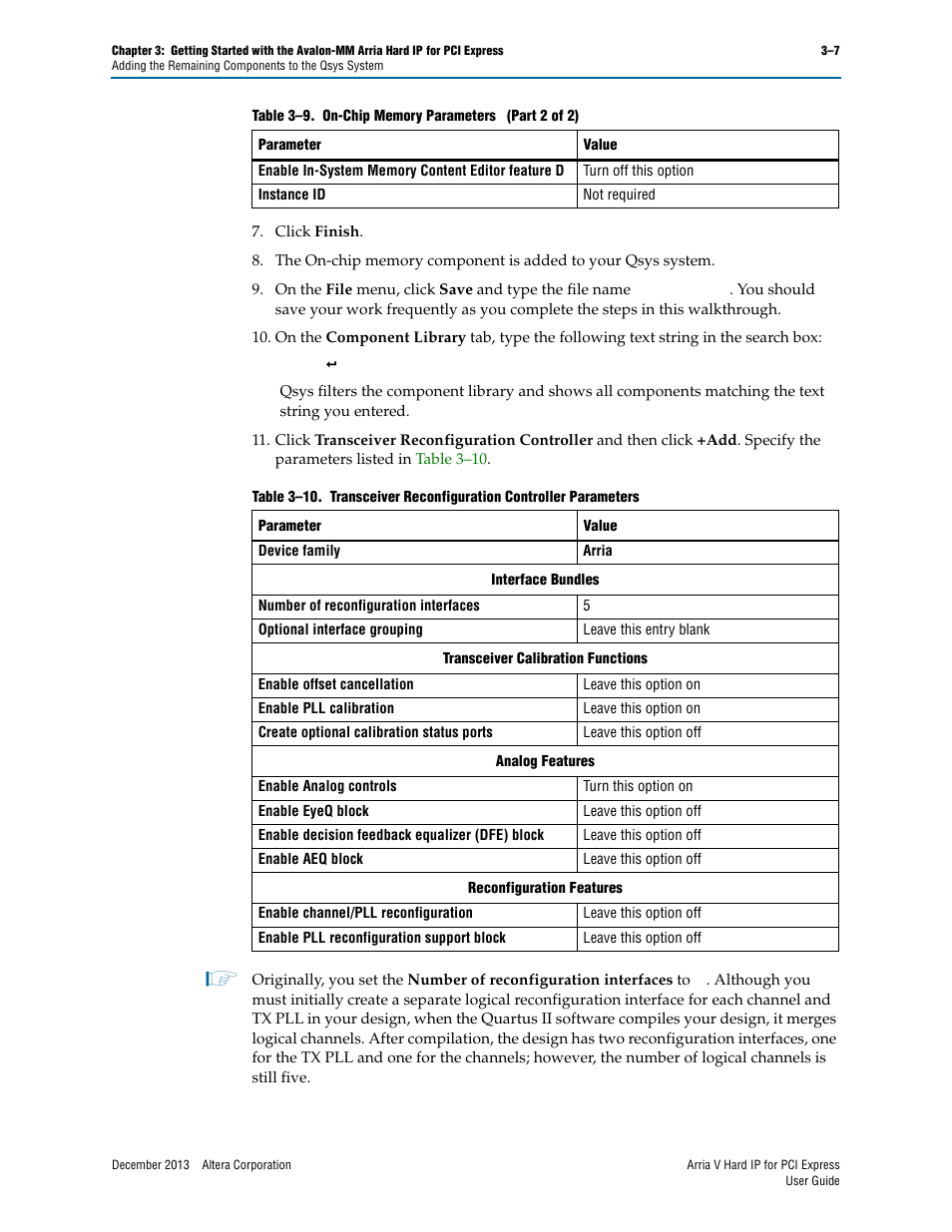 Altera Arria V Hard IP for PCI Express User Manual | Page 41 / 288