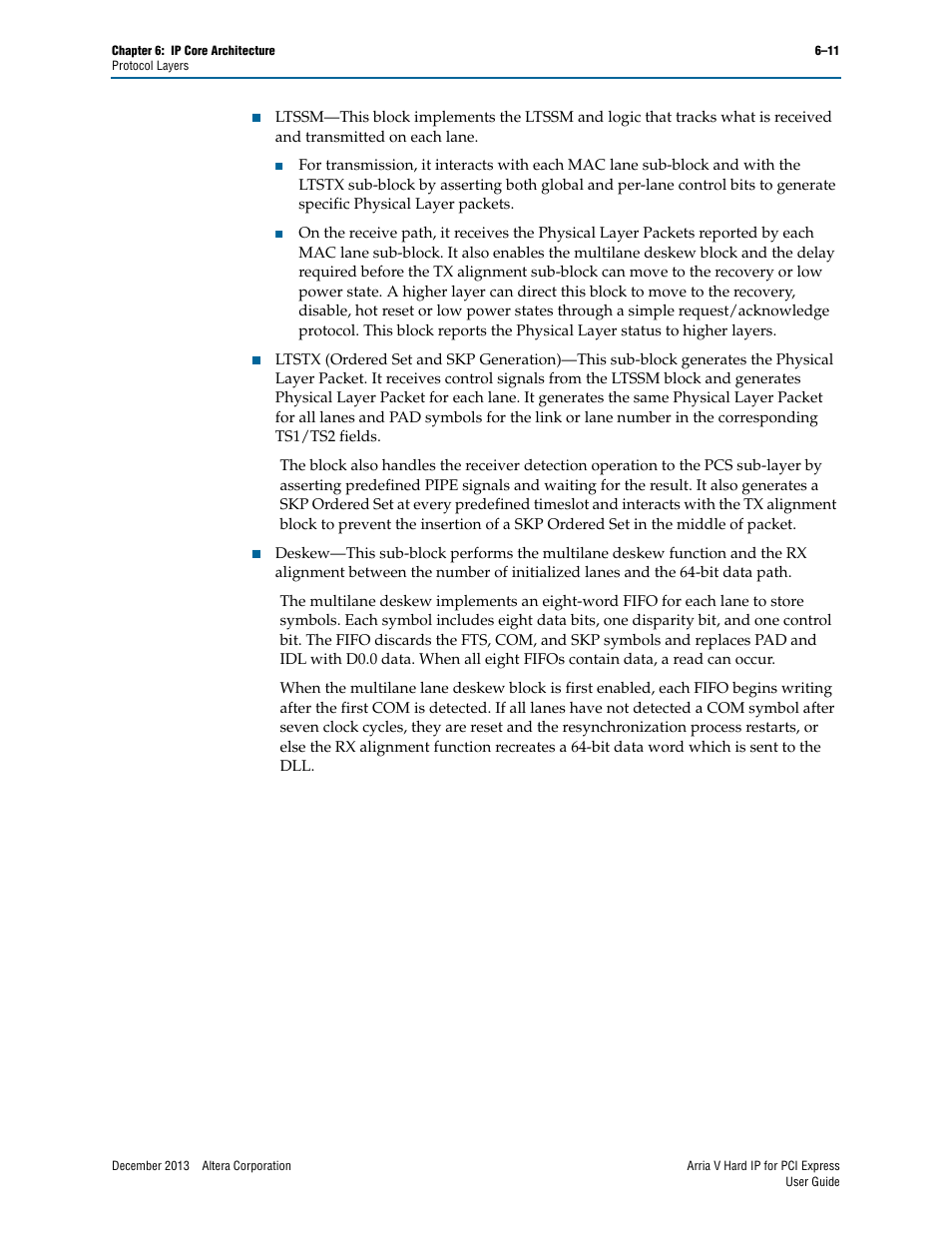 Altera Arria V Hard IP for PCI Express User Manual | Page 85 / 288