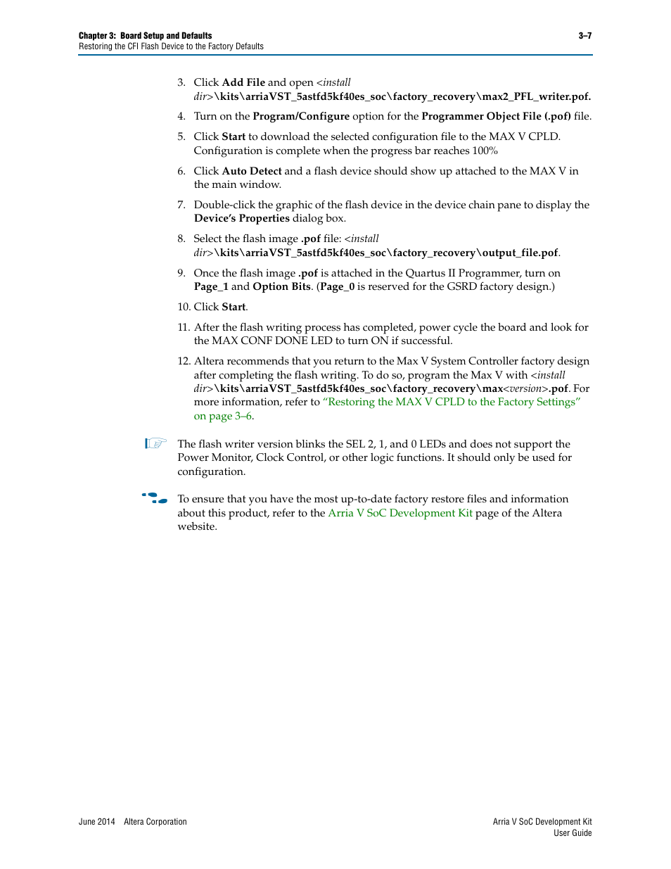 Altera Arria V SoC User Manual | Page 17 / 46