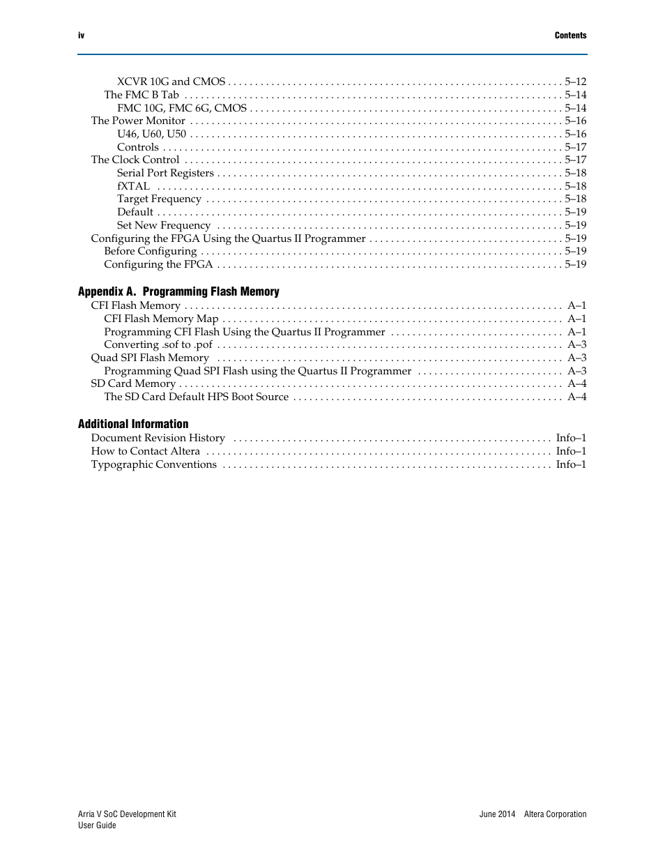 Altera Arria V SoC User Manual | Page 4 / 46