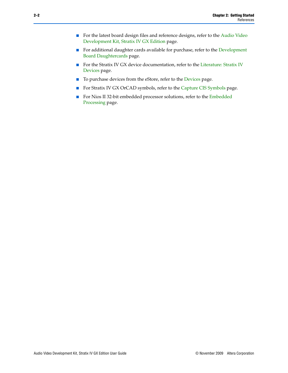 Altera Audio Video Development Kit, Stratix IV GX Edition User Manual | Page 12 / 58