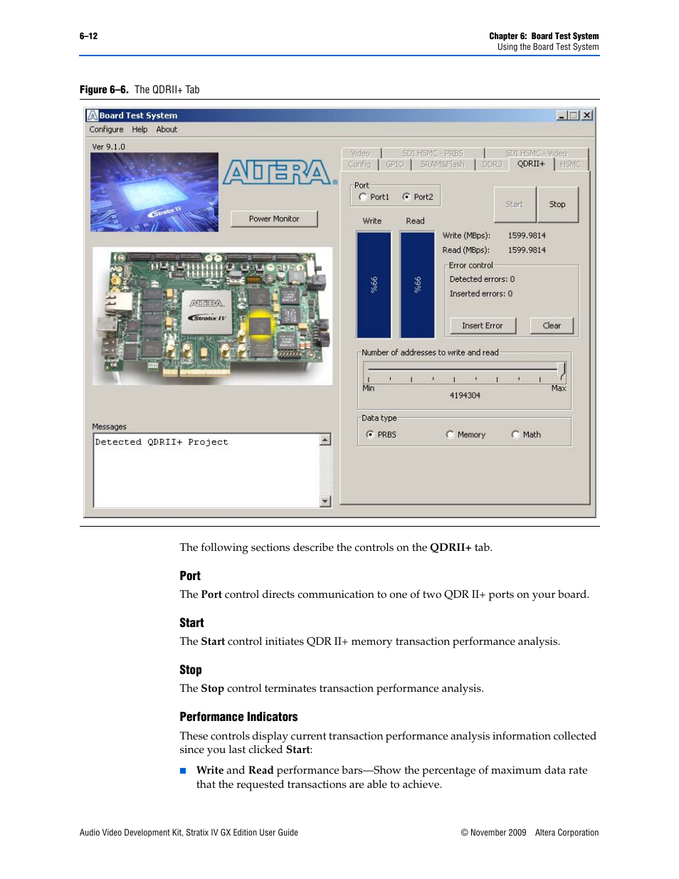 Altera Audio Video Development Kit, Stratix IV GX Edition User Manual | Page 34 / 58