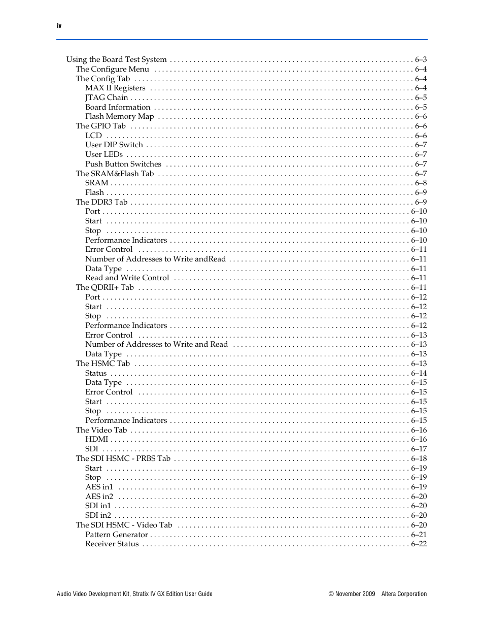 Altera Audio Video Development Kit, Stratix IV GX Edition User Manual | Page 4 / 58