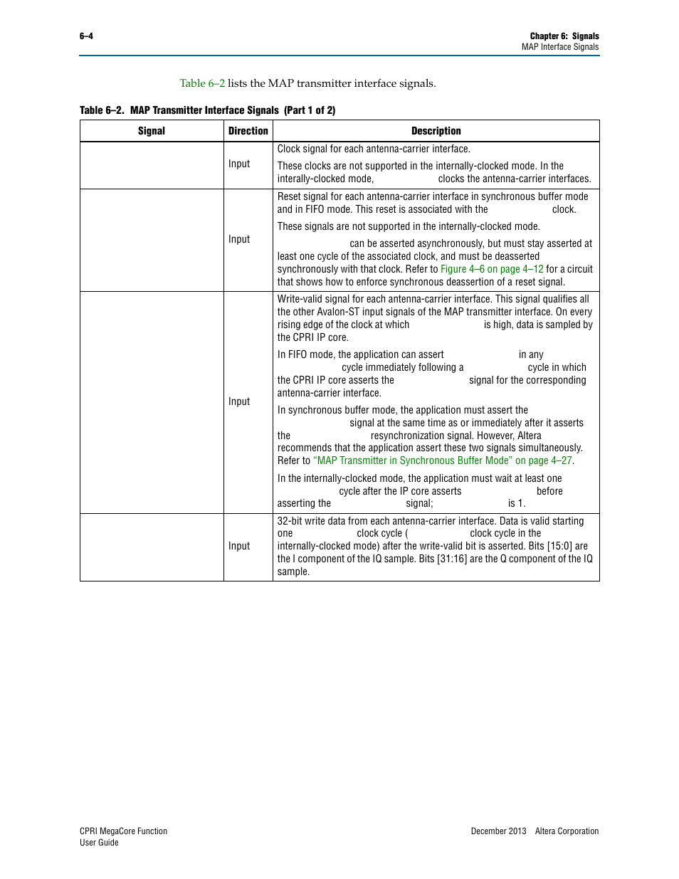 R to, And to | Altera CPRI IP Core User Manual | Page 102 / 220