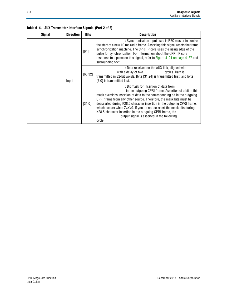 Altera CPRI IP Core User Manual | Page 106 / 220