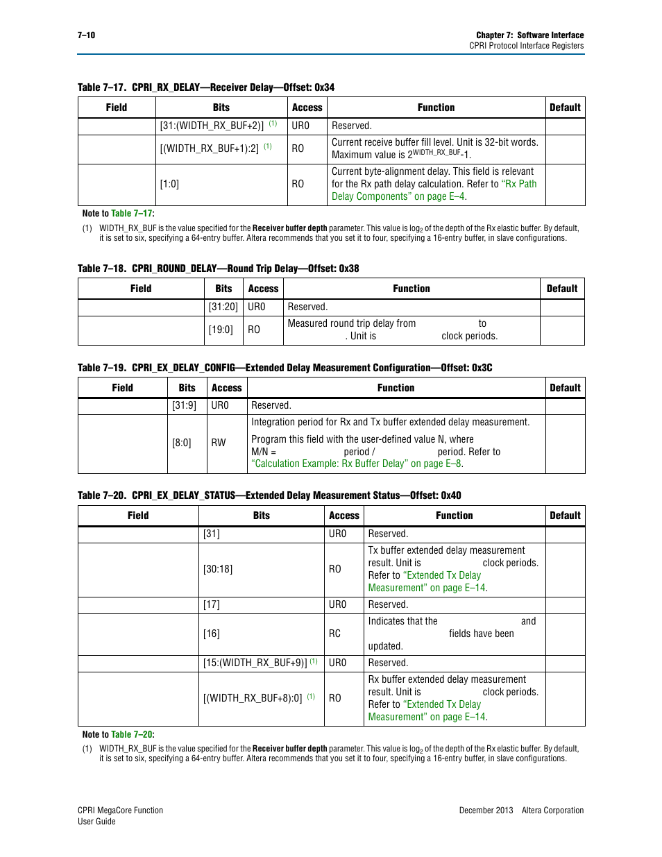 Altera CPRI IP Core User Manual | Page 126 / 220