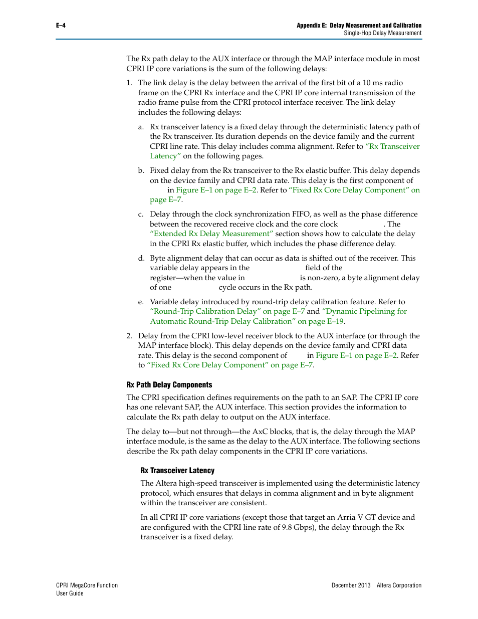 Rx path | Altera CPRI IP Core User Manual | Page 182 / 220