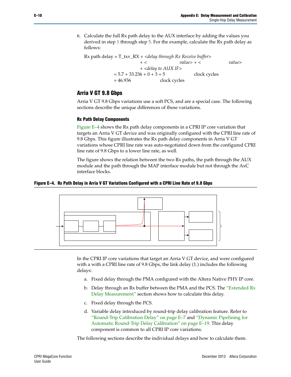 Arria v gt 9.8 gbps | Altera CPRI IP Core User Manual | Page 188 / 220