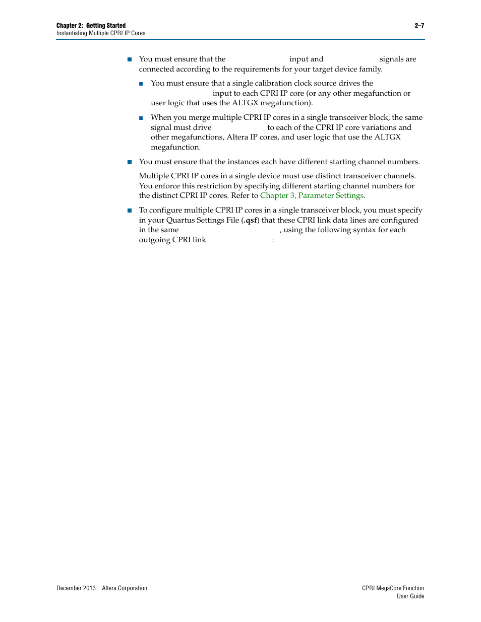 Altera CPRI IP Core User Manual | Page 23 / 220