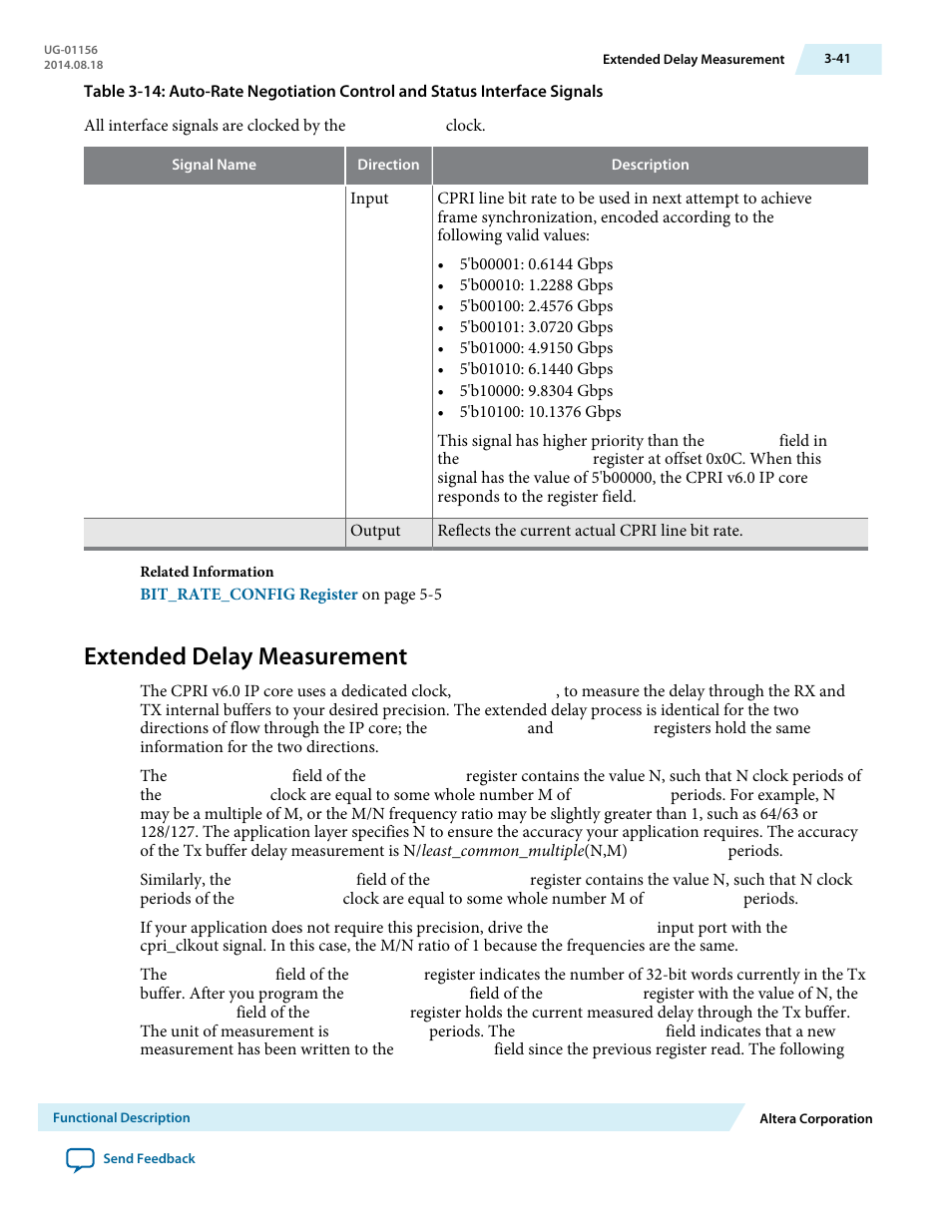 Extended delay measurement, Extended delay measurement -41 | Altera CPRI v6.0 MegaCore Function User Manual | Page 71 / 115