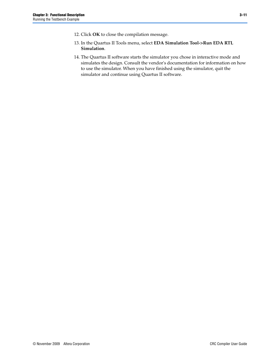 Altera CRC Compiler User Manual | Page 27 / 30