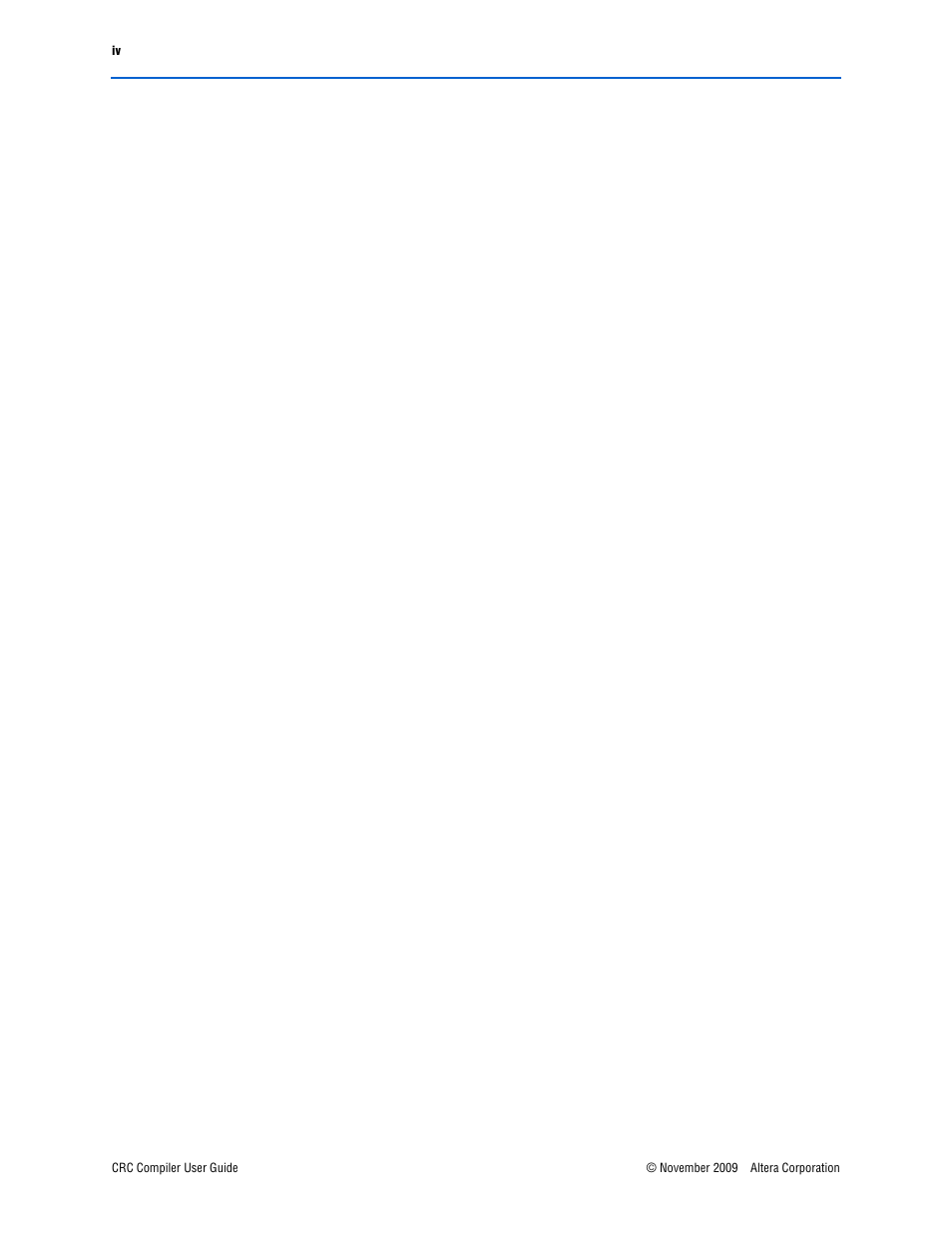 Altera CRC Compiler User Manual | Page 4 / 30