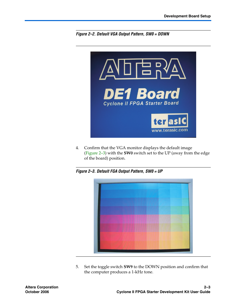 Altera Cyclone II FPGA Starter User Manual | Page 17 / 50