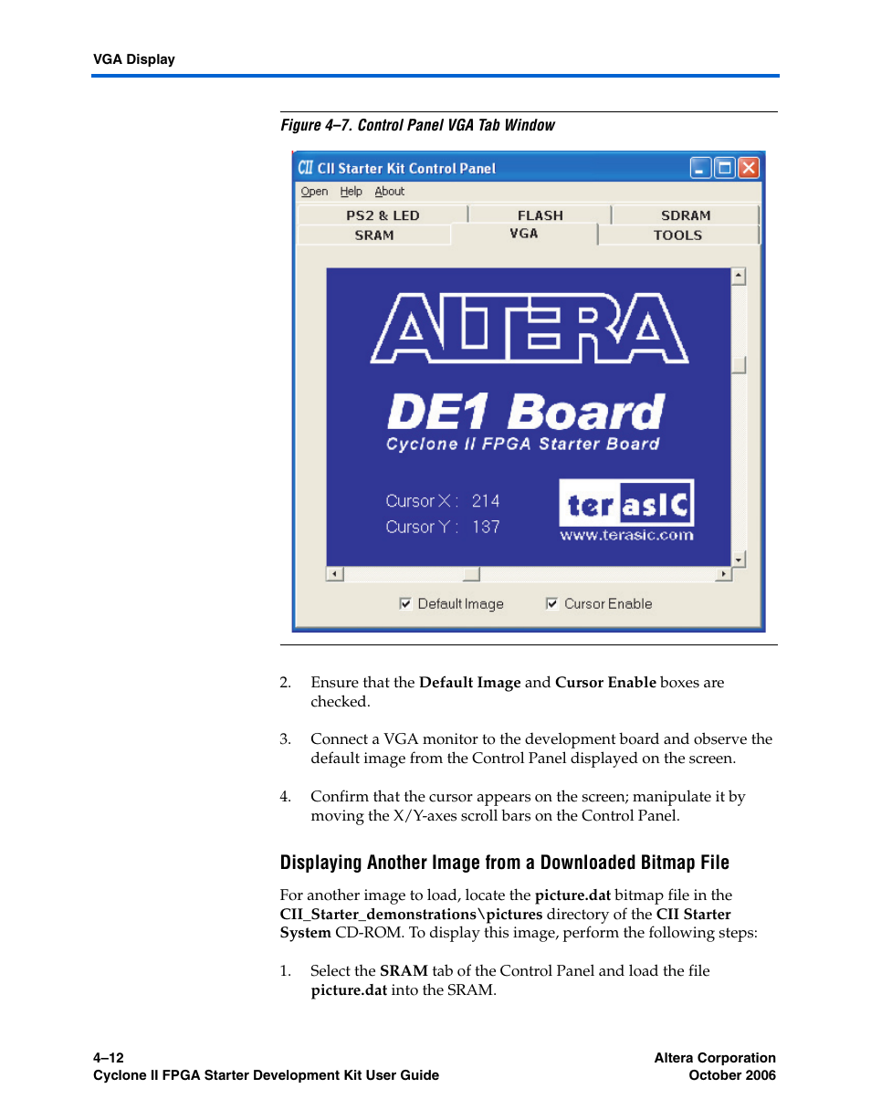Figure 4–7 | Altera Cyclone II FPGA Starter User Manual | Page 34 / 50