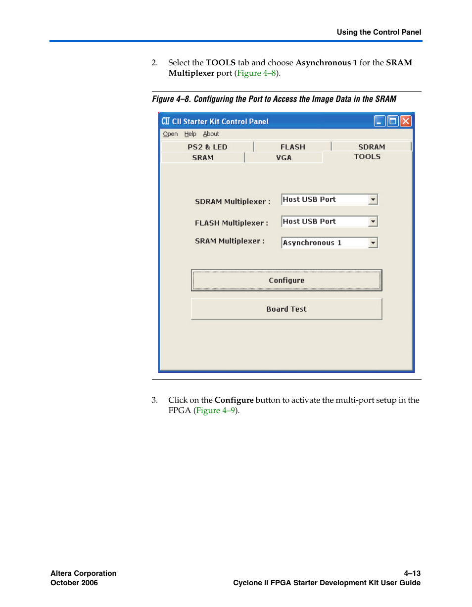 Altera Cyclone II FPGA Starter User Manual | Page 35 / 50
