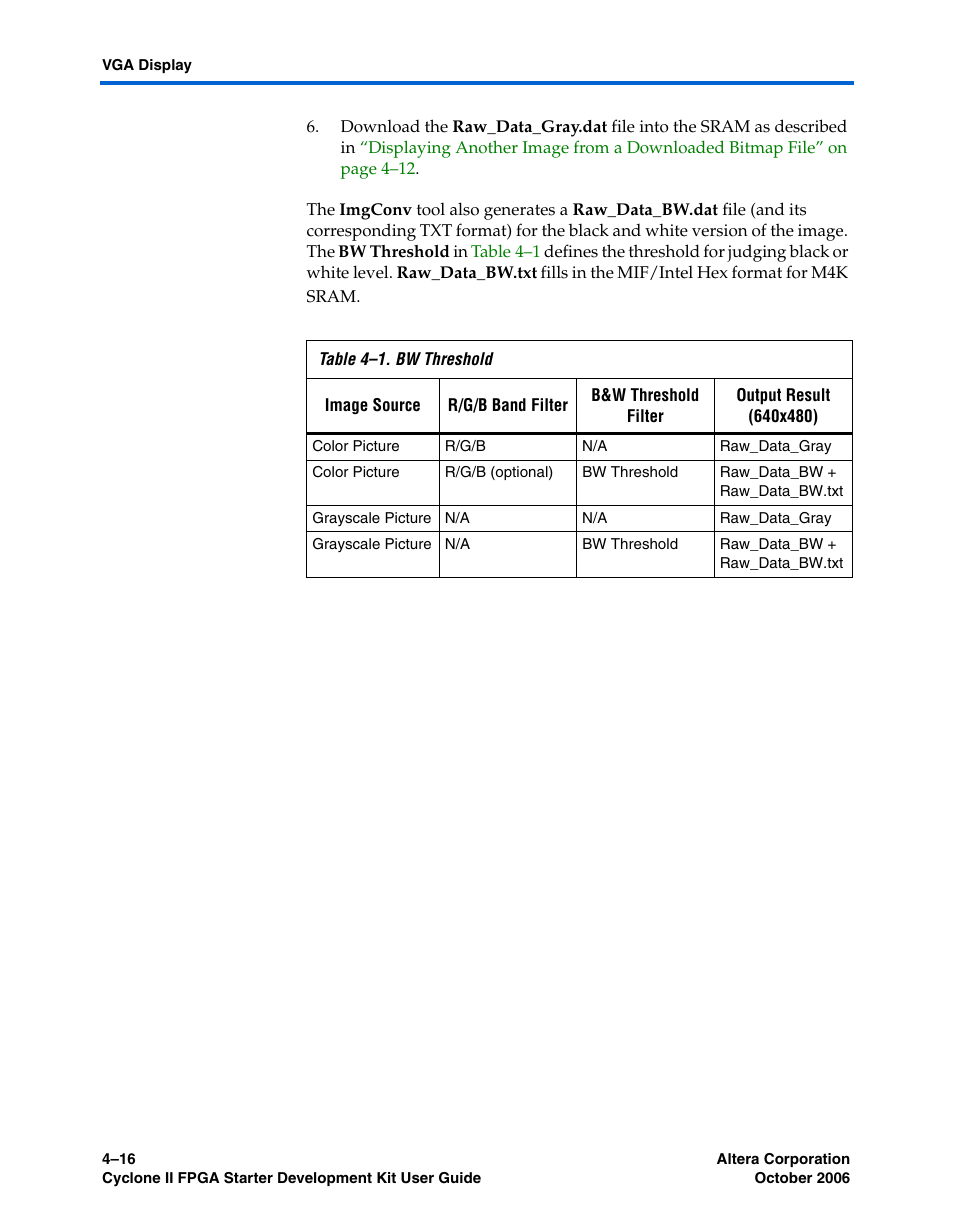 Altera Cyclone II FPGA Starter User Manual | Page 38 / 50