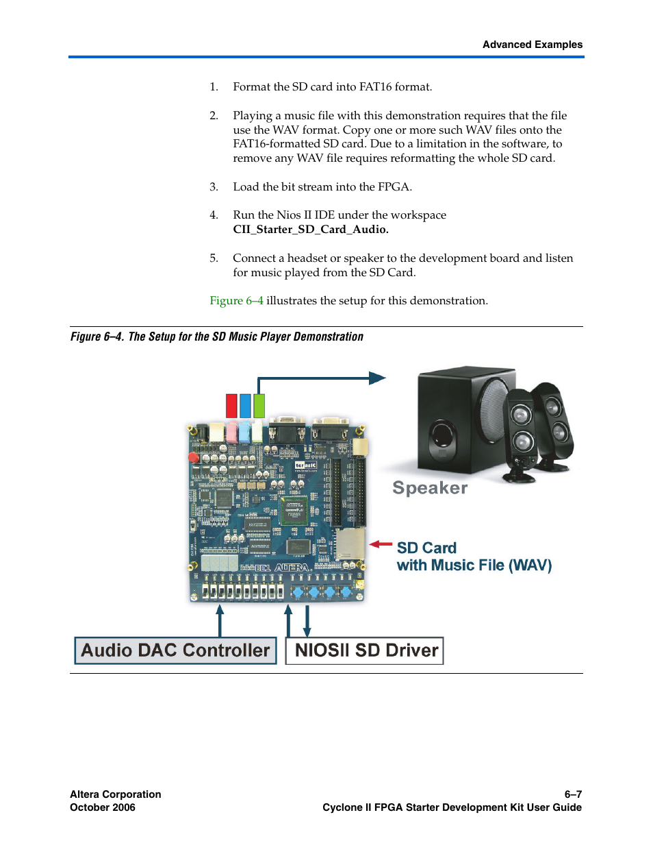 Altera Cyclone II FPGA Starter User Manual | Page 49 / 50