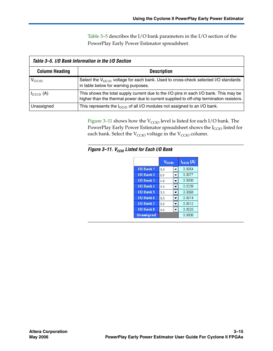 Altera Cyclone II PowerPlay Early Power Estimator User Manual | Page 31 / 48