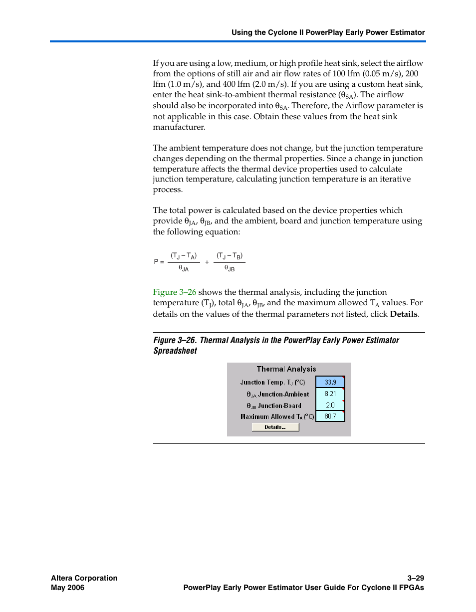 Altera Cyclone II PowerPlay Early Power Estimator User Manual | Page 45 / 48