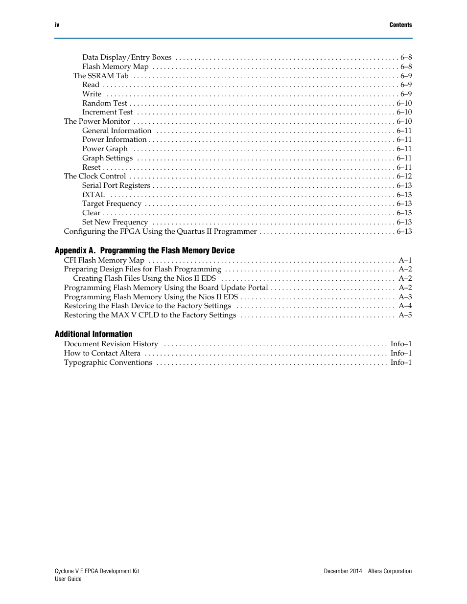 Altera Cyclone V E FPGA User Manual | Page 4 / 38