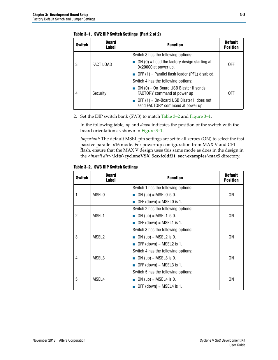 Altera Cyclone V SoC User Manual | Page 13 / 44