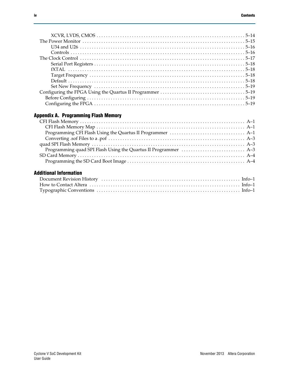 Altera Cyclone V SoC User Manual | Page 4 / 44