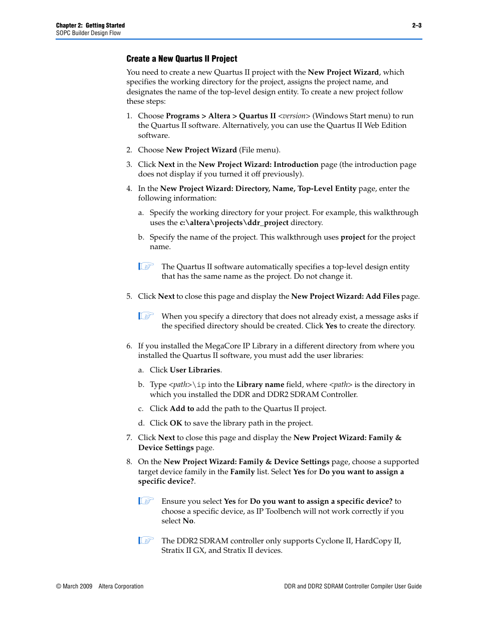Altera DDR SDRAM Controller User Manual | Page 13 / 106