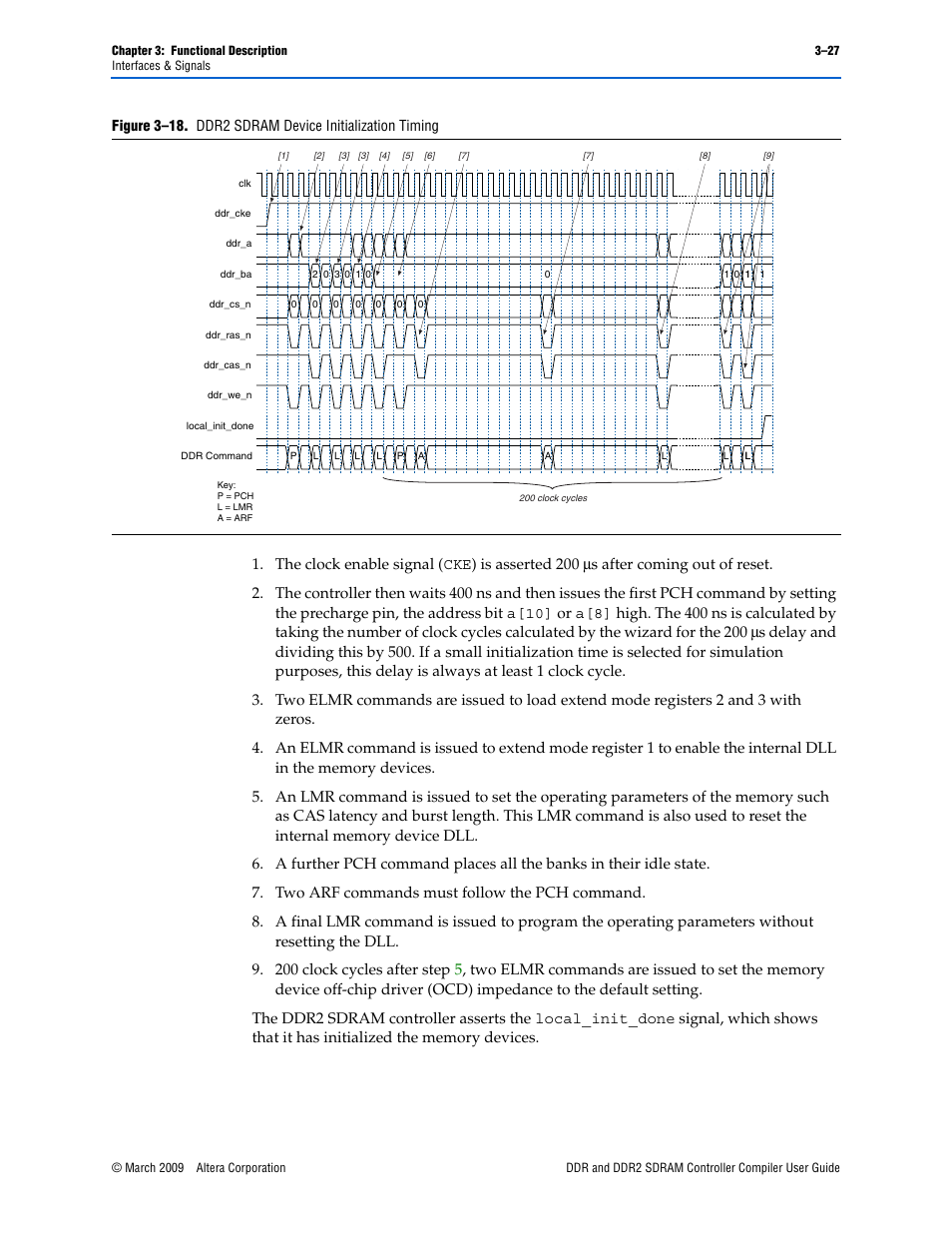 Altera DDR SDRAM Controller User Manual | Page 63 / 106