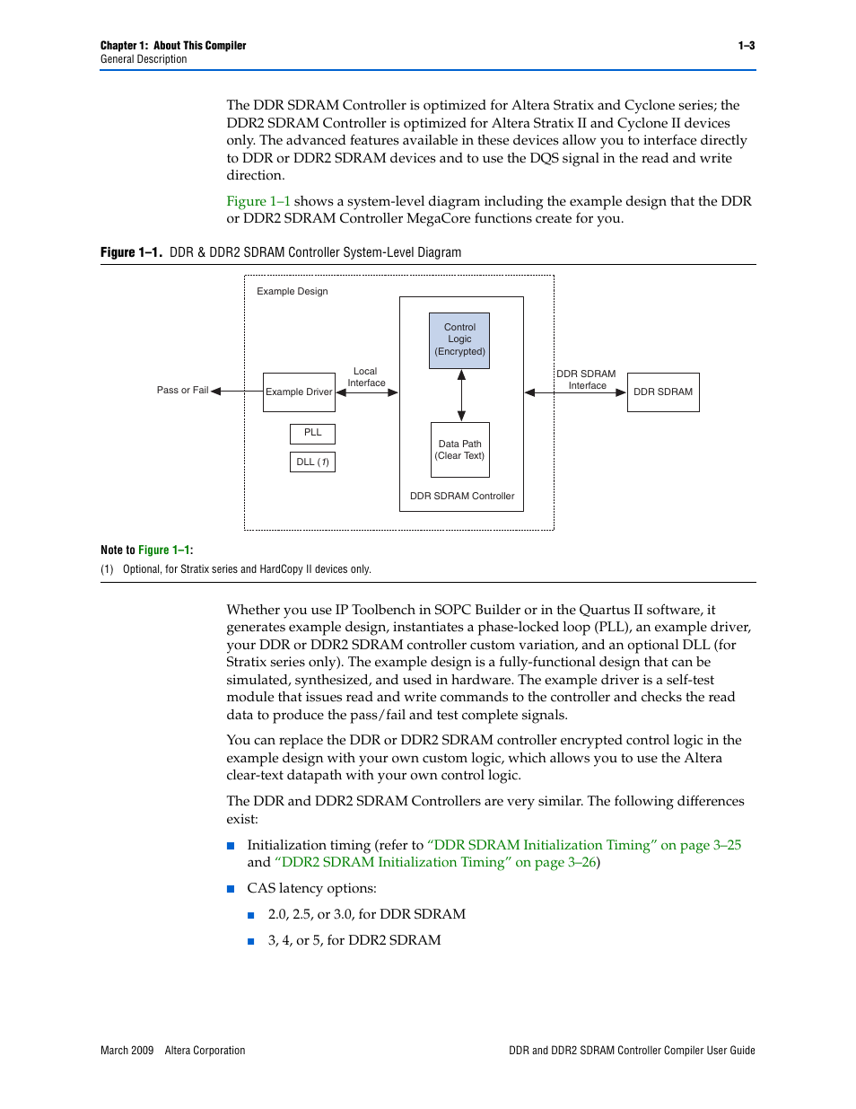Altera DDR SDRAM Controller User Manual | Page 7 / 106