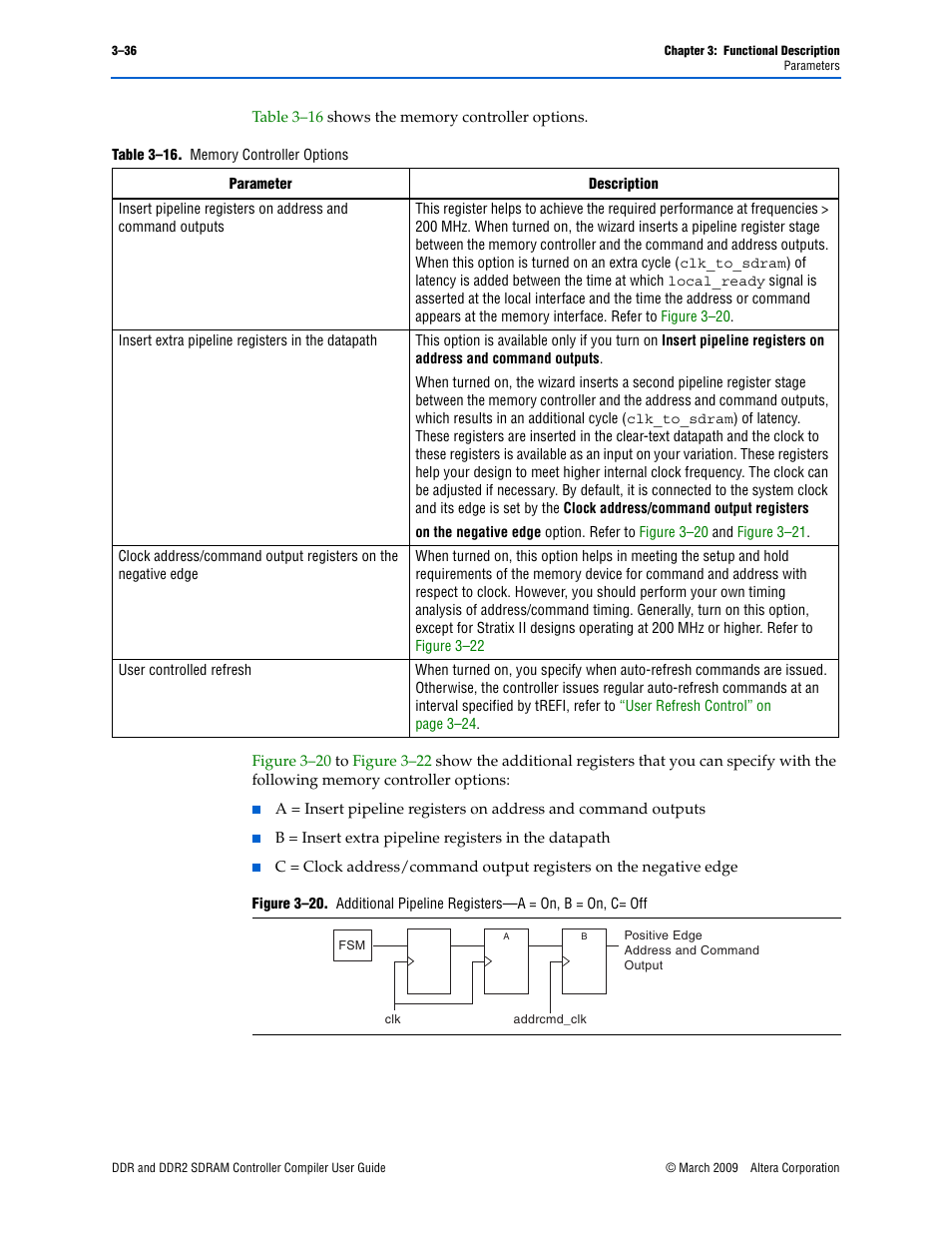 Altera DDR SDRAM Controller User Manual | Page 72 / 106