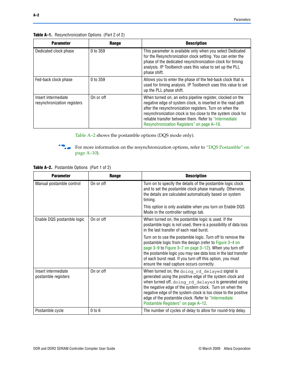 Altera DDR SDRAM Controller User Manual | Page 80 / 106