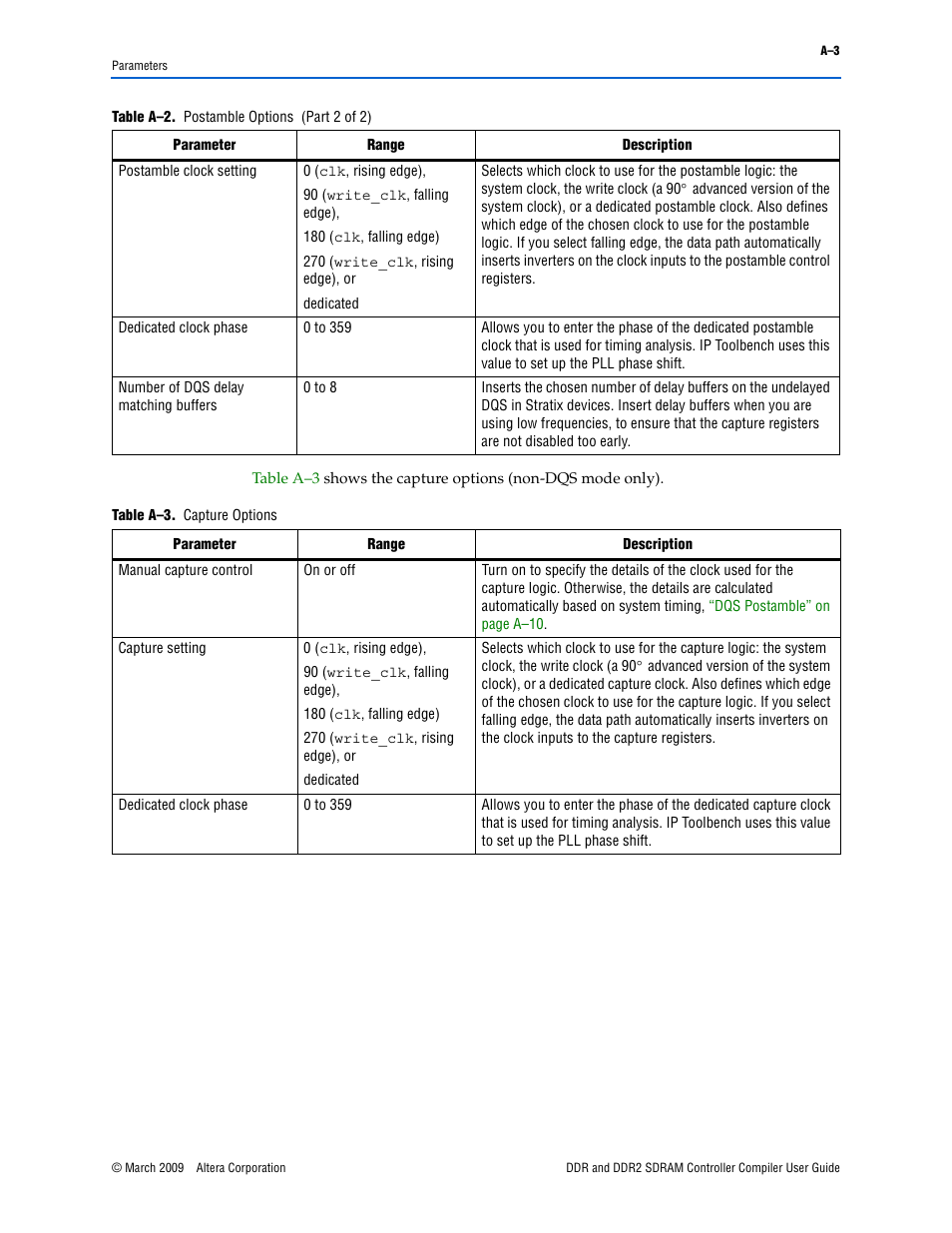 Altera DDR SDRAM Controller User Manual | Page 81 / 106
