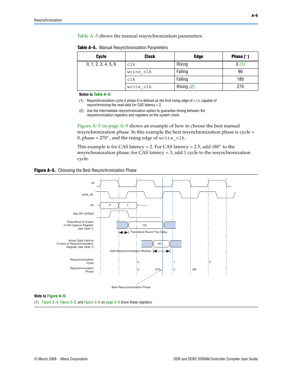 Altera DDR SDRAM Controller User Manual | Page 87 / 106