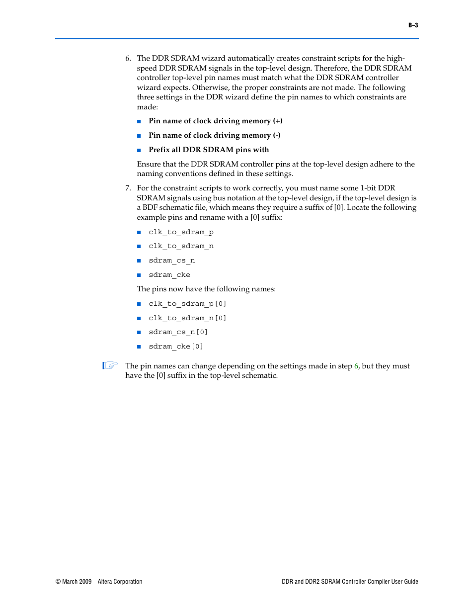 Altera DDR SDRAM Controller User Manual | Page 97 / 106