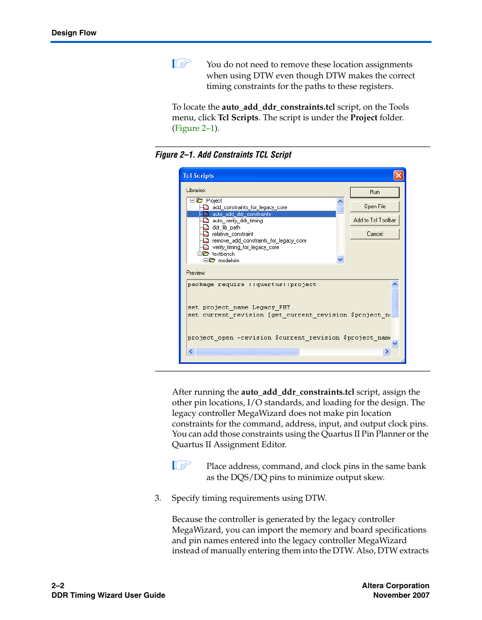 Altera DDR Timing Wizard User Manual | Page 14 / 92