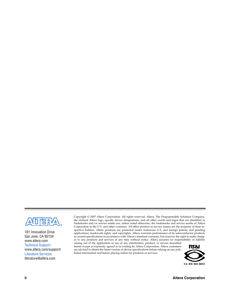 Altera DDR Timing Wizard User Manual | Page 2 / 92
