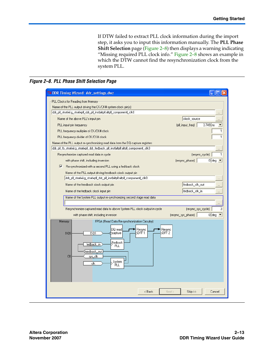 Altera DDR Timing Wizard User Manual | Page 25 / 92