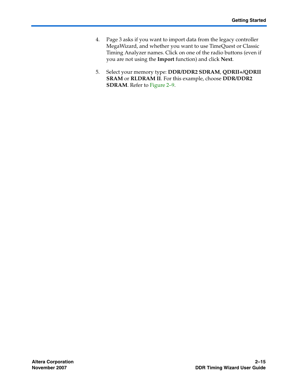 Altera DDR Timing Wizard User Manual | Page 27 / 92