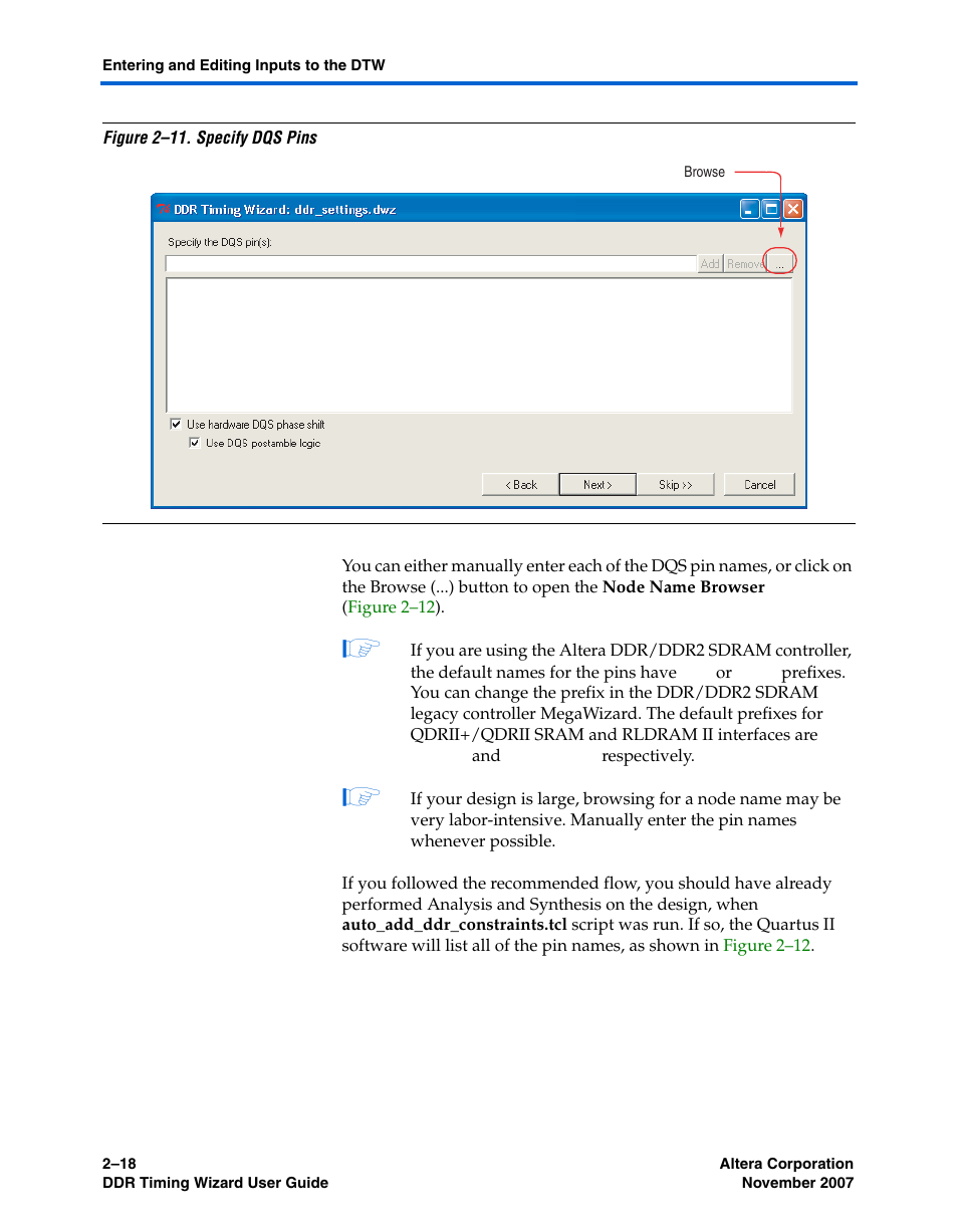 Altera DDR Timing Wizard User Manual | Page 30 / 92