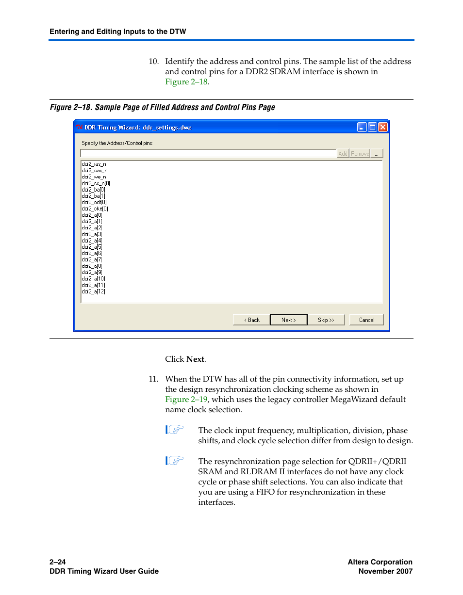 Altera DDR Timing Wizard User Manual | Page 36 / 92