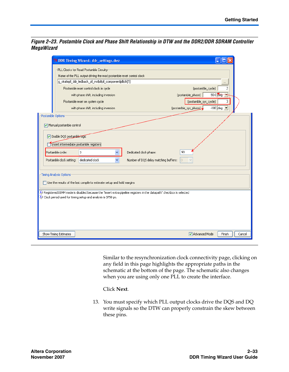 Figure 2–23 | Altera DDR Timing Wizard User Manual | Page 45 / 92