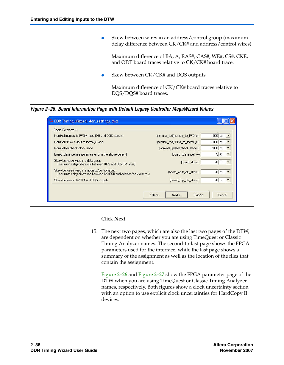 Figure 2–25, Show, Howe | Altera DDR Timing Wizard User Manual | Page 48 / 92