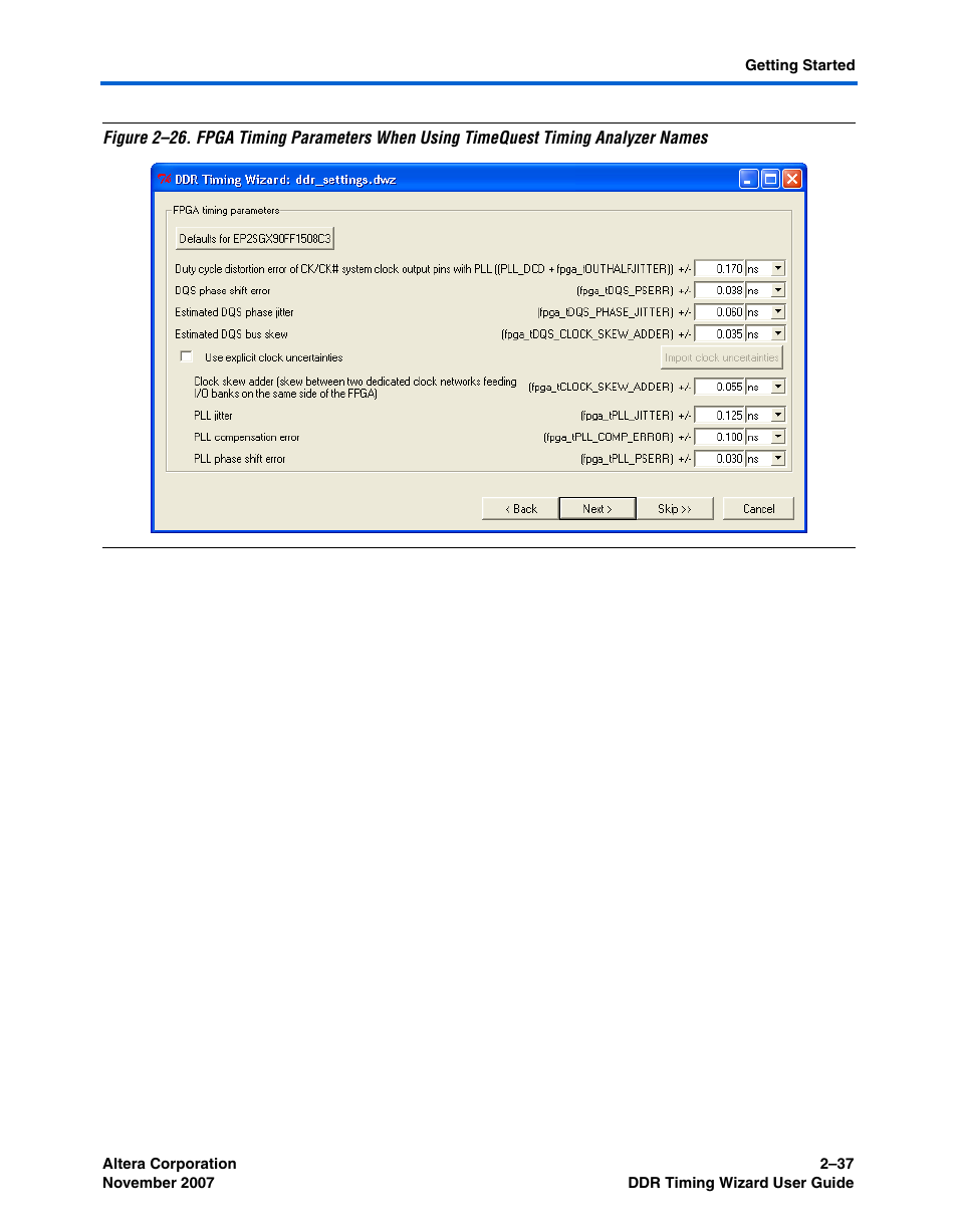 Figure 2–26 | Altera DDR Timing Wizard User Manual | Page 49 / 92